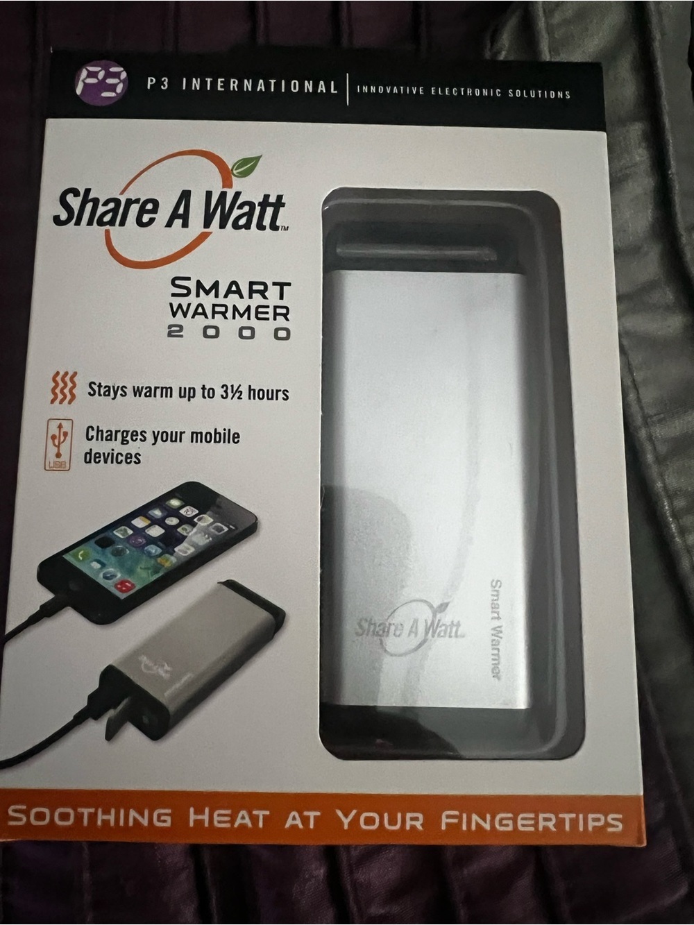 Portable Hand Warmer & Portable Phone Charger - NWT